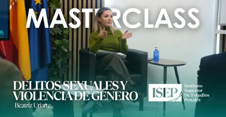 masterclass beatriz uriarte de delitos sexuales y violencia de genero