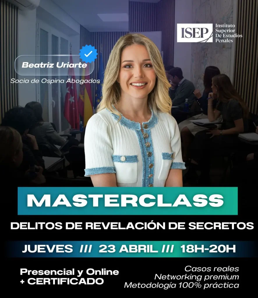 delitos de revelación de secretos ISEP